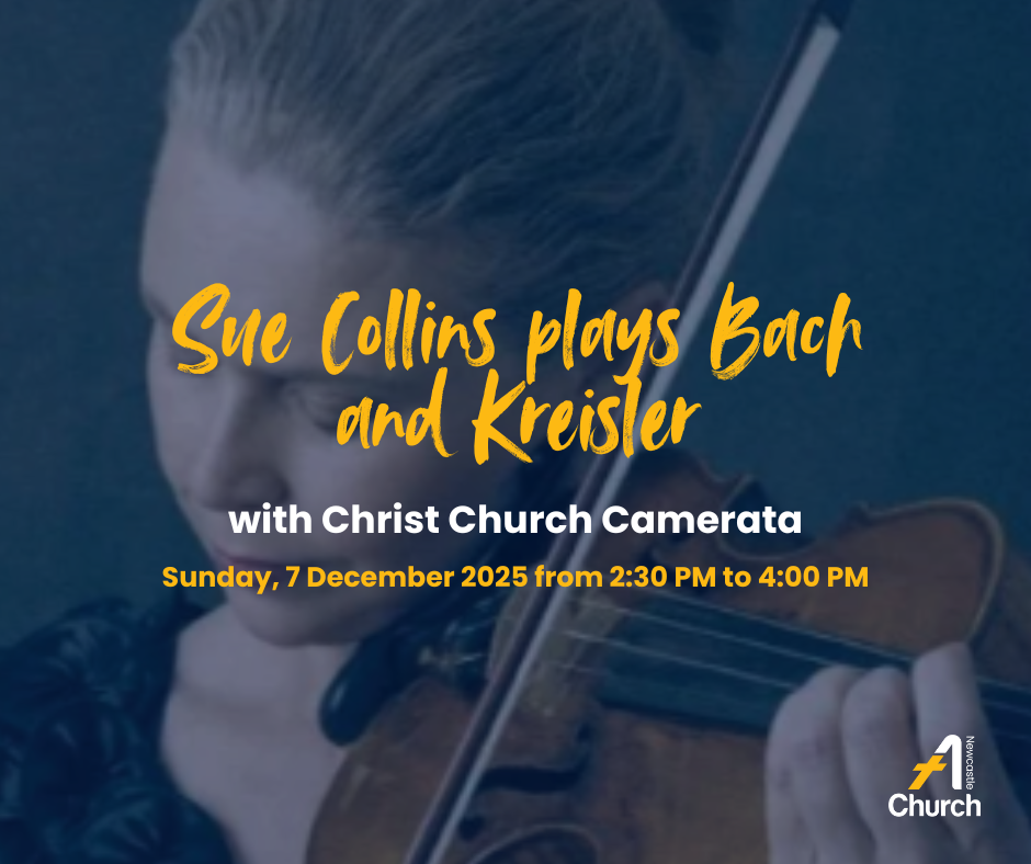 Sue Collins plays Bach and Kreisler with Christ Church Camerata