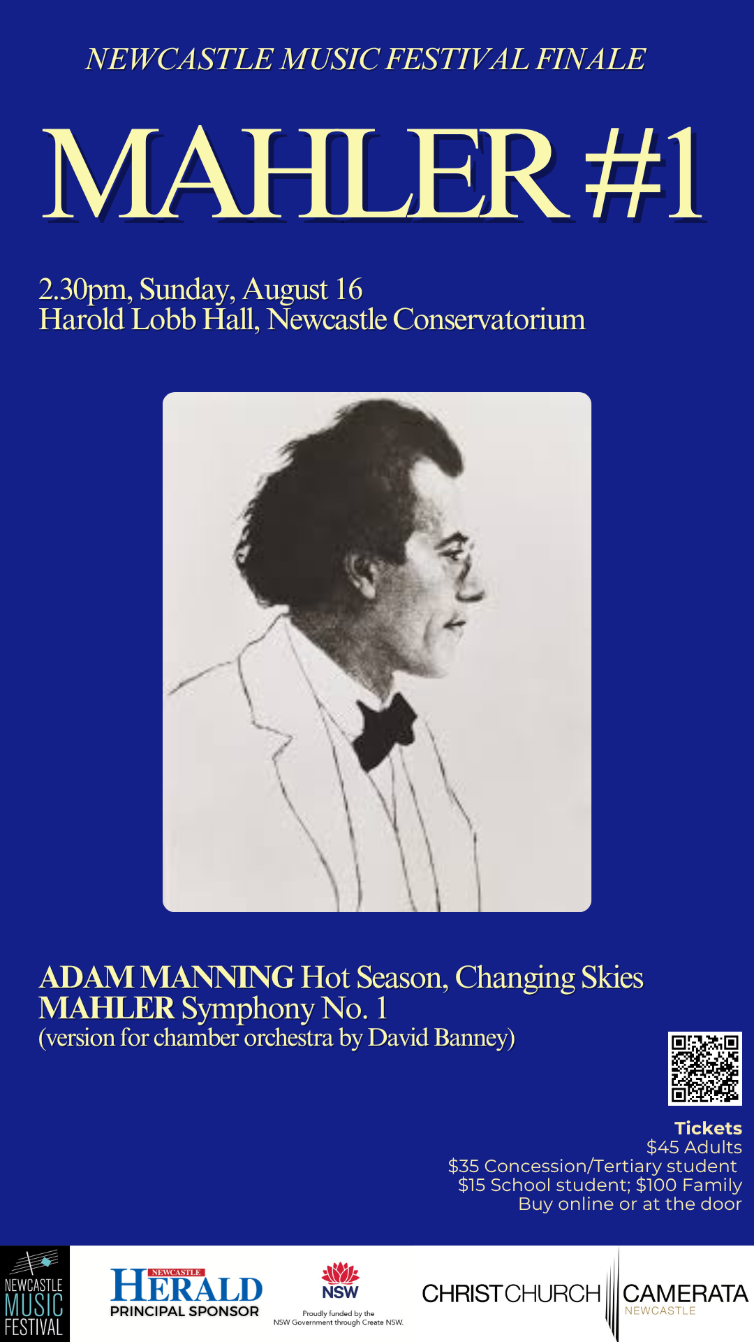 Christ Church Camerata: Mahler #1